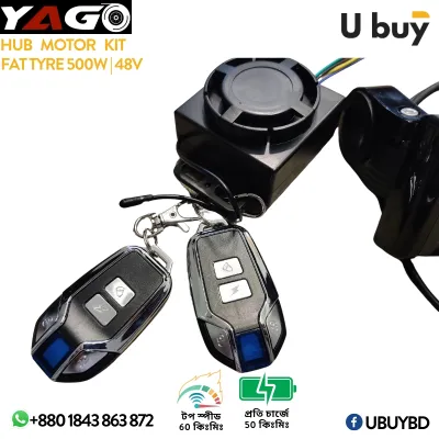 YAGO Smart Electric Cycle Conversion Hub Motor Kit Set (500W | 48V)